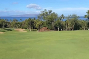 爱好广泛⛳️詹姆斯自拍在户外打高尔夫🏌️惬意驾驶高尔夫车